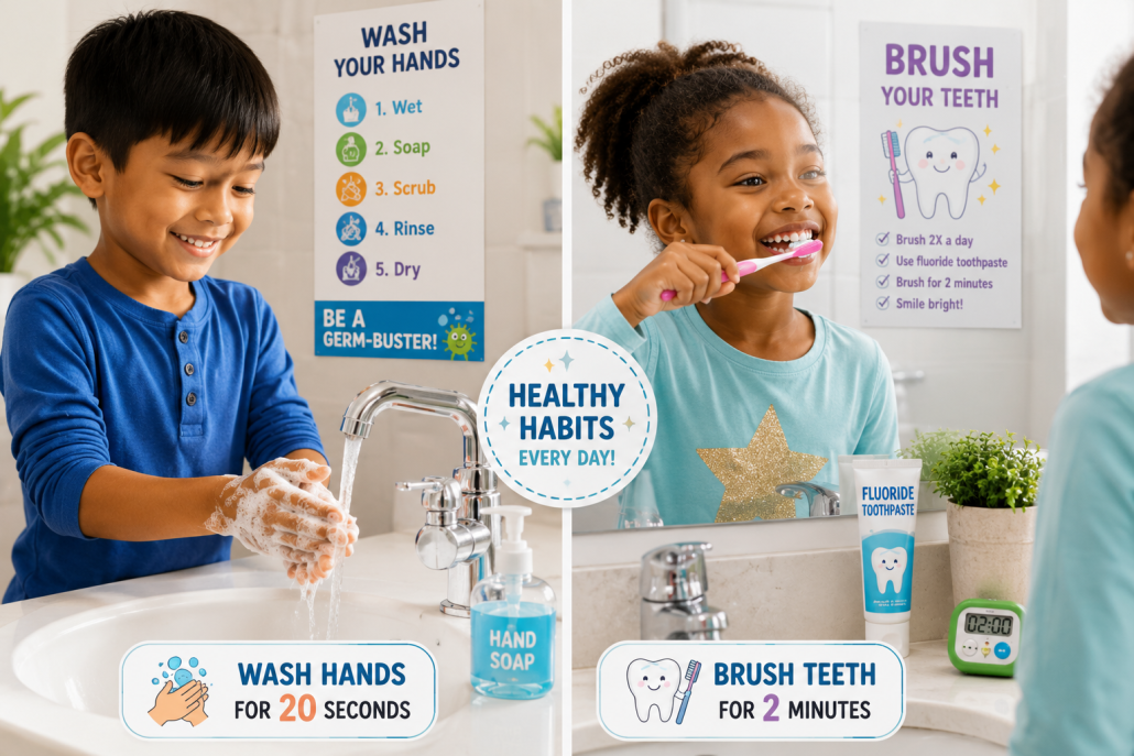Handwashing and Oral Hygiene for Children