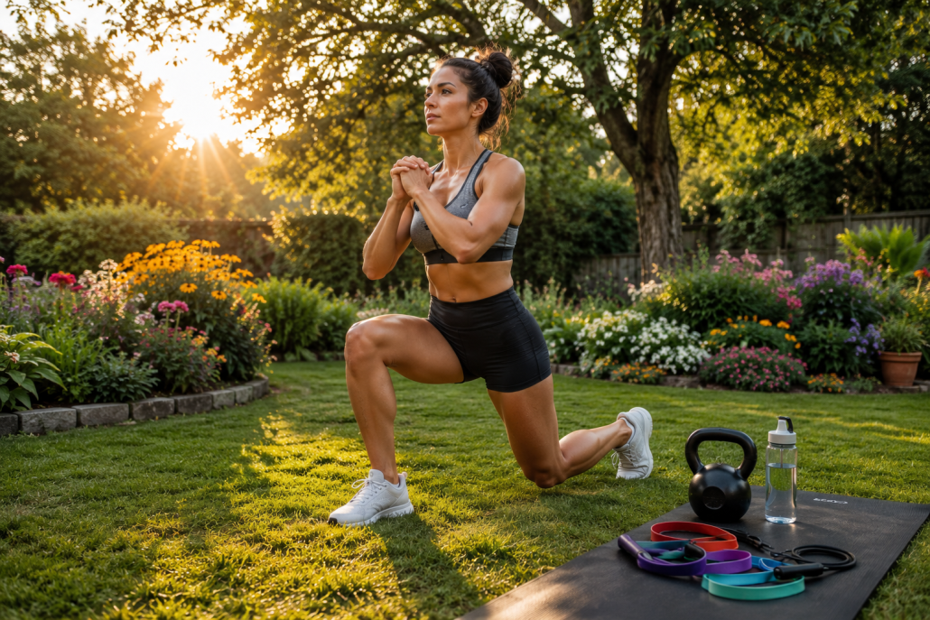 Garden Gains: Turn Your Backyard Into a Fitness Oasis