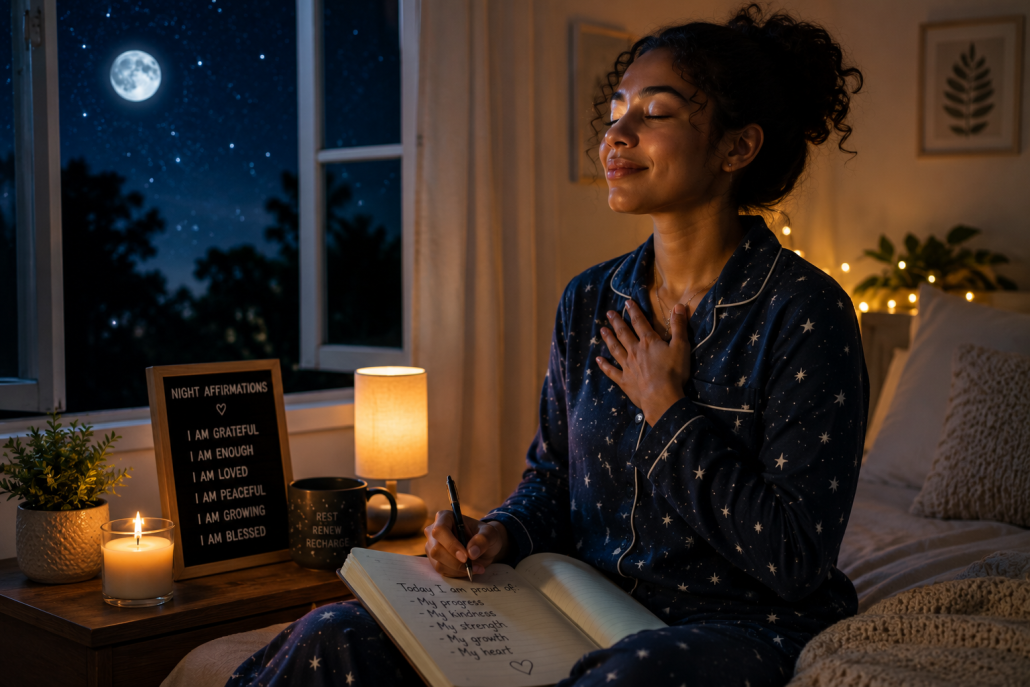 Nighttime Affirmations for a Restful Mind and Renewed Spirit