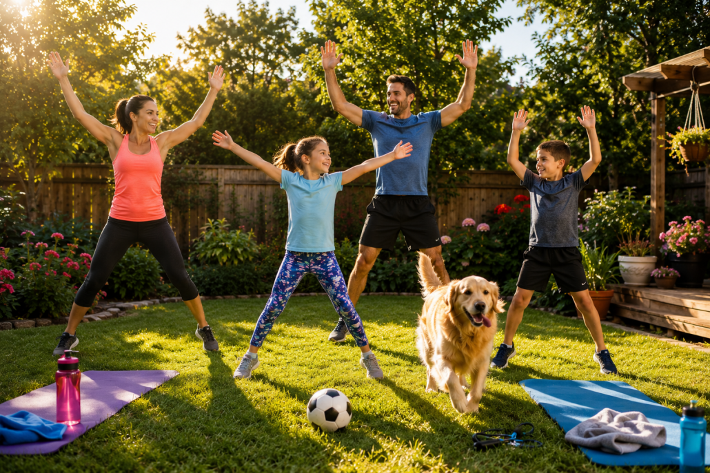 Fun Family Fitness: Involve Everyone in Home and Garden Workouts