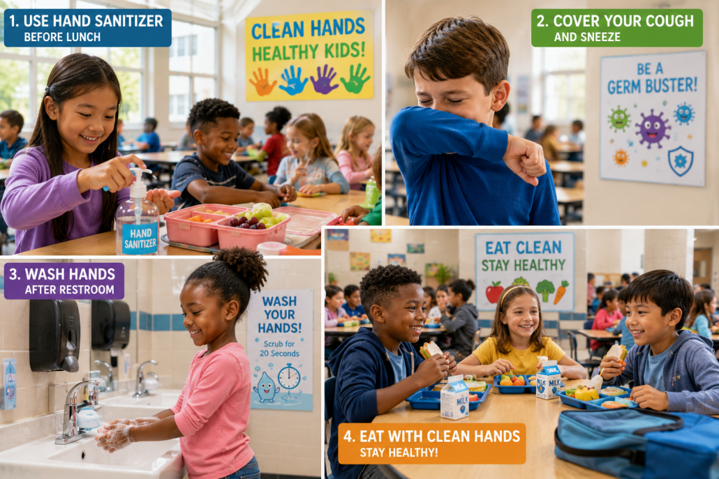 Healthy Hygiene Habits at School
